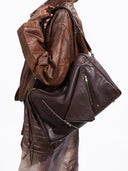 Dark Brown  L - Gold
