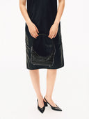 ARK MINI HOBO BAG - BLACK