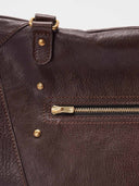 SOFT COLLAR BRIEFCASE - CHOCOLATE