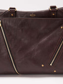 SOFT COLLAR BRIEFCASE - CHOCOLATE