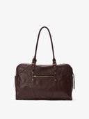 SOFT COLLAR BRIEFCASE - CHOCOLATE
