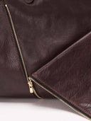 SOFT COLLAR BRIEFCASE - CHOCOLATE