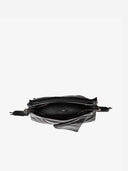 COLLAR L TOP HANDLE BAG - BLACK