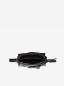 COLLAR MINI TOP HANDLE BAG - BLACK