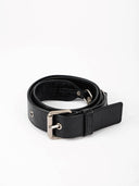 COLLAR MINI TOP HANDLE BAG - BLACK