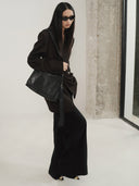 DOUBLE P L MESSENGER BAG - BLACK