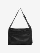 DOUBLE P L MESSENGER BAG - BLACK