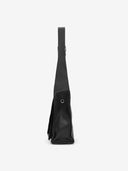 DOUBLE P L MESSENGER BAG - BLACK