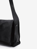 DOUBLE P L MESSENGER BAG - BLACK