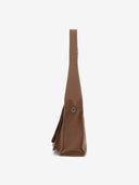 DOUBLE P L MESSENGER BAG - CARAMEL