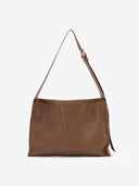 DOUBLE P L MESSENGER BAG - CARAMEL