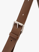 DOUBLE P L MESSENGER BAG - CARAMEL