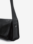 DOUBLE P S MESSENGER BAG - BLACK