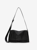 DOUBLE P S MESSENGER BAG - BLACK