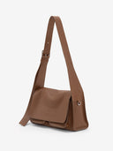 DOUBLE P S MESSENGER BAG - CARAMEL