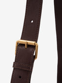 DOUBLE P S MESSENGER BAG - CHOCOLATE