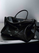 DOUBLE Z L BOSTON BAG - BLACK