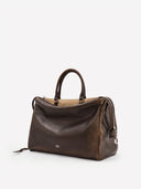 DOUBLE Z L BOSTON BAG - BURNT WOOD