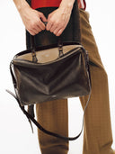 DOUBLE Z L BOSTON BAG - BURNT WOOD