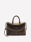 DOUBLE Z L BOSTON BAG - BURNT WOOD