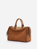 DOUBLE Z L BOSTON BAG - CARAMEL