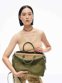 DOUBLE Z L BOSTON BAG - MOSS