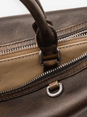 DOUBLE Z S BOSTON BAG - BURNT WOOD