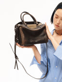 DOUBLE Z S BOSTON BAG - BURNT WOOD
