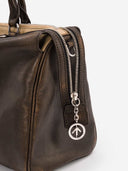 DOUBLE Z S BOSTON BAG - BURNT WOOD