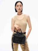 DOUBLE Z S BOSTON BAG - BLACK