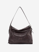 GOGO L HOBO BAG - CHOCOLATE