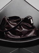 GOGO L HOBO BAG - CHOCOLATE