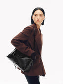 GOGO M HOBO BAG - BLACK