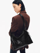 GOGO M HOBO BAG - BLACK