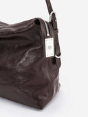 GOGO M HOBO BAG - CHOCOLATE