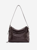 GOGO M HOBO BAG - CHOCOLATE