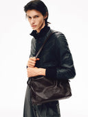 GOGO M HOBO BAG - CHOCOLATE