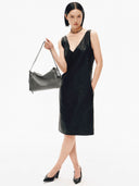 GOGO S HOBO BAG - PEWTER GRAY