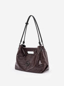 SOFT CARRY L TOTE BAG - BURGUNDY