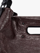 SOFT CARRY L TOTE BAG - BURGUNDY