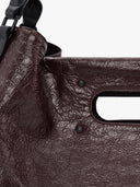 SOFT CARRY M TOTE BAG - BURGUNDY