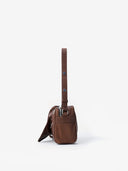 SOFT COLLAR S BOWLING BAG - CARAMEL