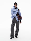 SOFT COLLAR S HOBO BAG - CHESTNUT