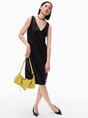 SOFT COLLAR S HOBO BAG - YELLOW