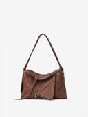 SOFT COLLAR M BOWLING BAG - CARAMEL