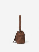 SOFT COLLAR M BOWLING BAG - CARAMEL