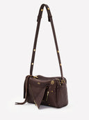 SOFT COLLAR M BOWLING BAG - CHOCOLATE