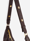 SOFT COLLAR M HOBO BAG - CHOCOLATE