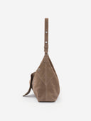SOFT COLLAR S HOBO BAG - MOCHA