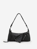 SOFT COLLAR S HOBO BAG - BLACK
